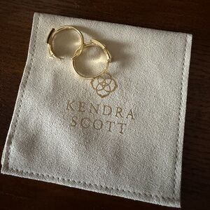 Kendra Scott Gold Huggies